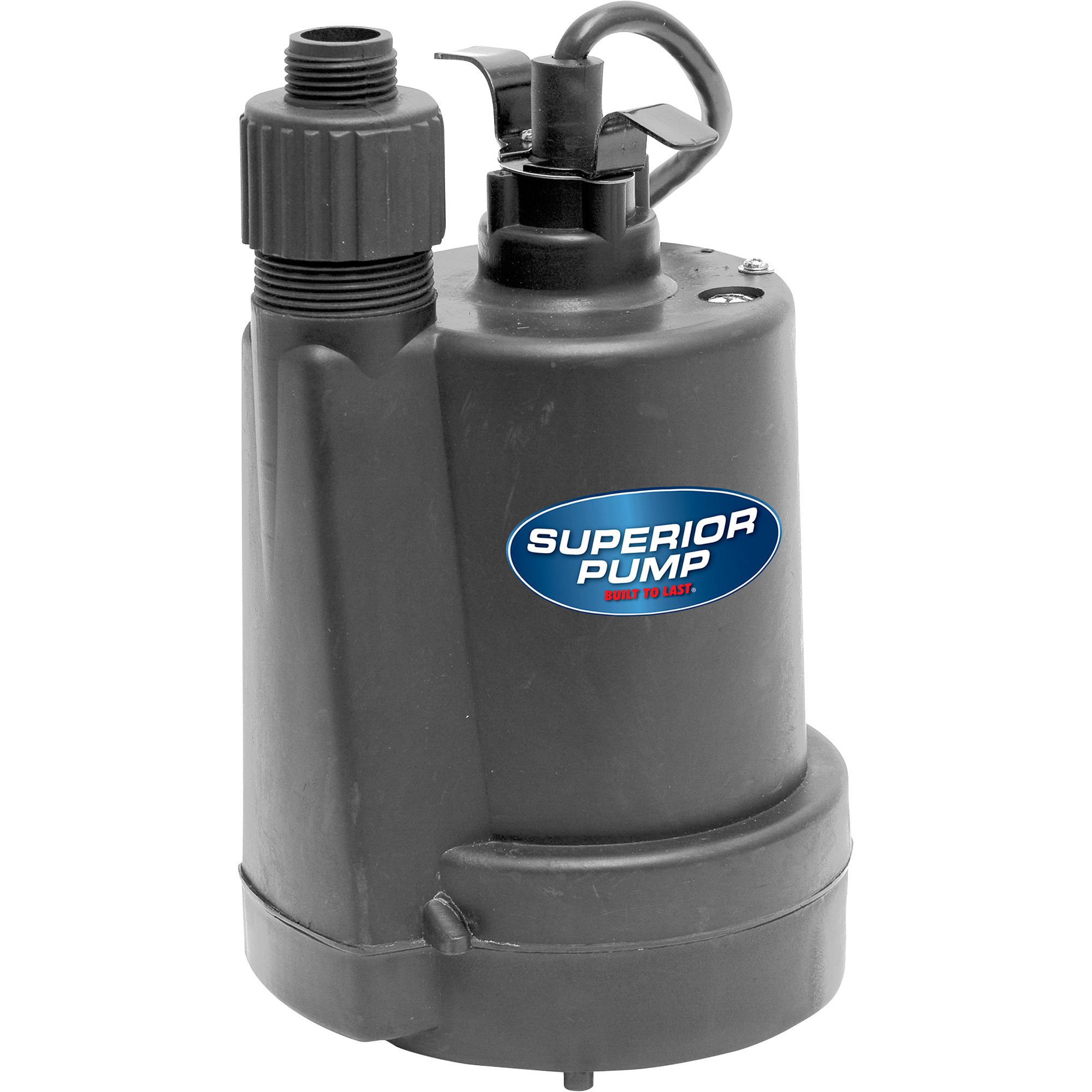 Superior Pump Submersible Utility Pump, 1800 GPH, 1/4 HP, Model# 91250